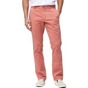NWT Tommy Bahama Men's Boracay Flat Front Chino Pants Wild Geranium